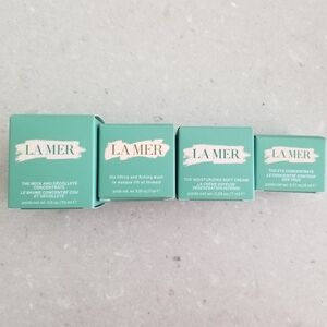 LA MER Mini Creams/Mask x4 Brand New